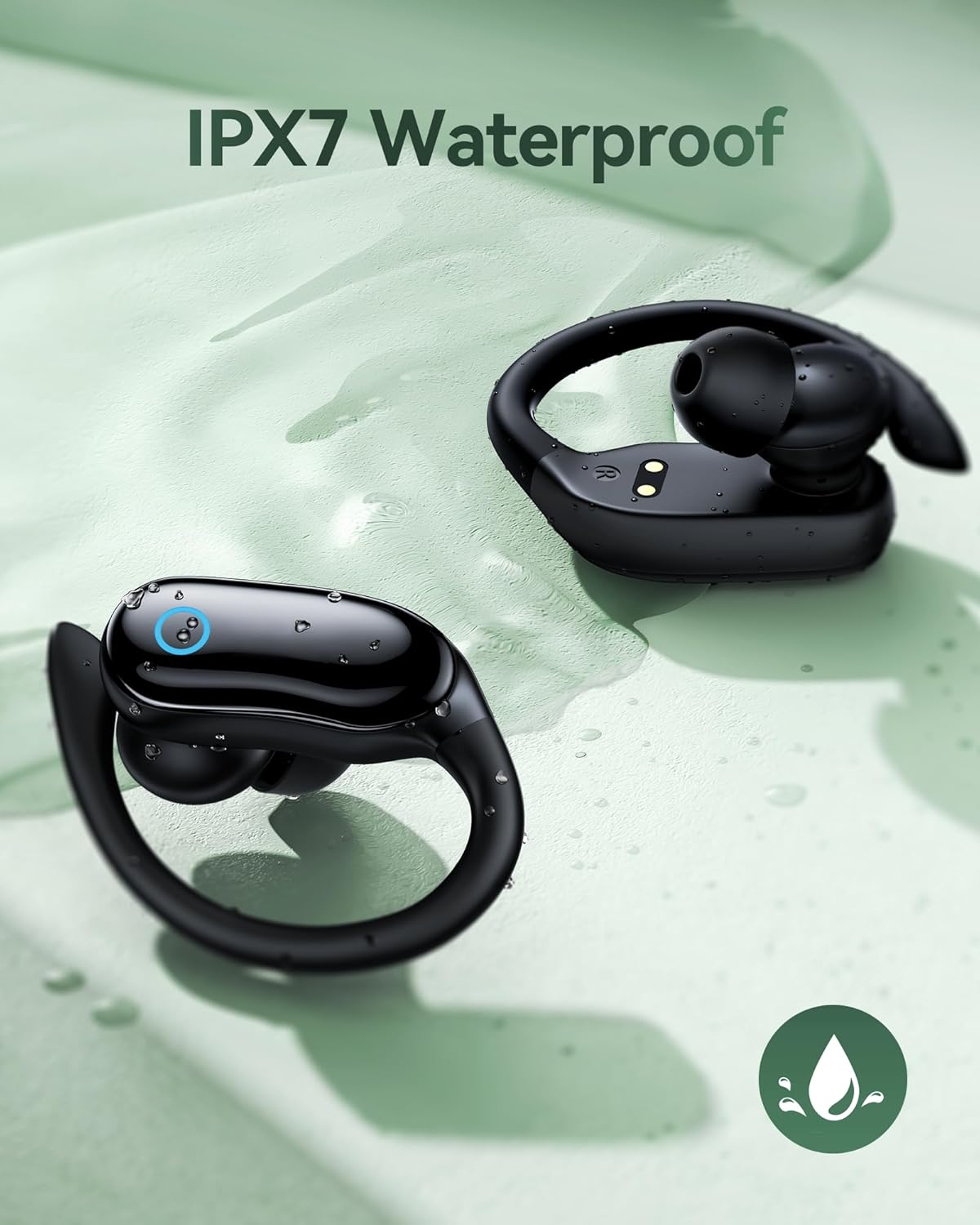 GNMN Active Noise Cancelling Ear Buds Wireless Earbuds