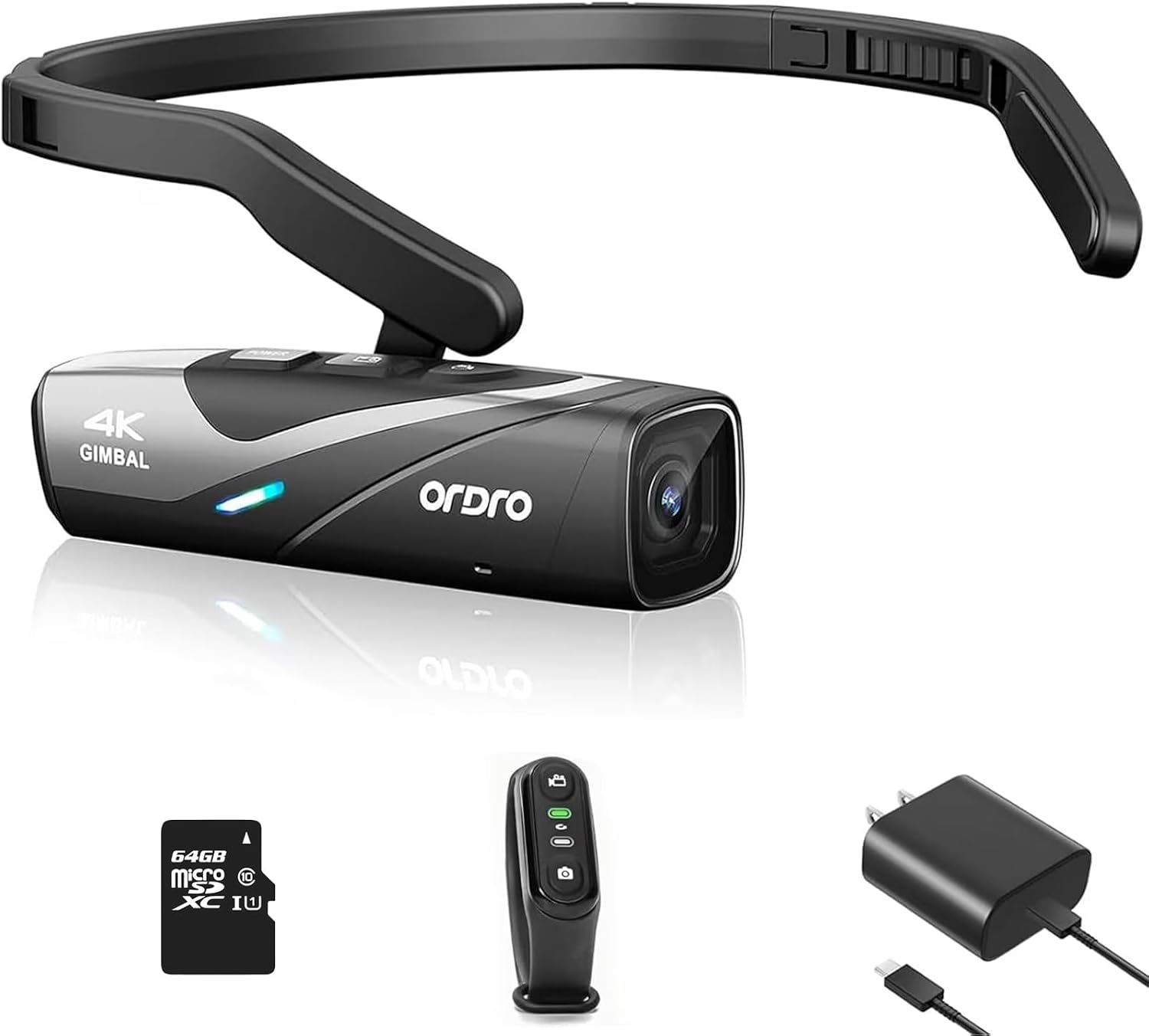 ORDRO EP8 4K 60FPS Head-Mounted 