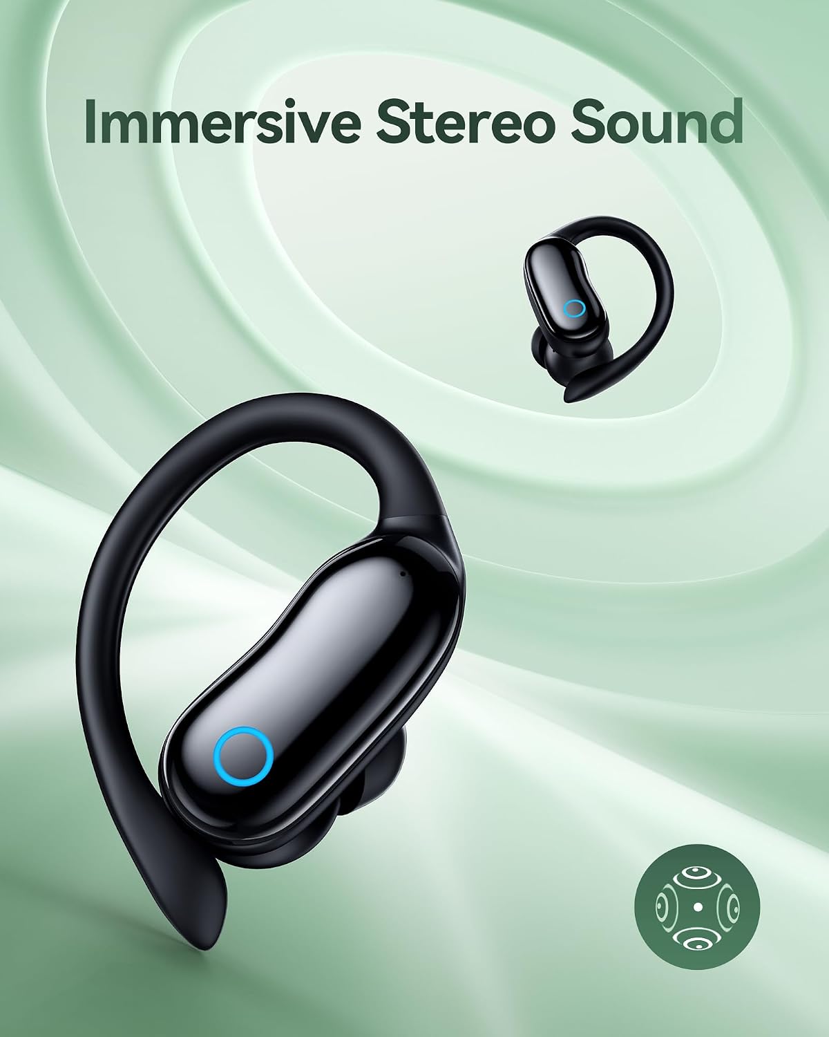 GNMN Active Noise Cancelling Ear Buds Wireless Earbuds