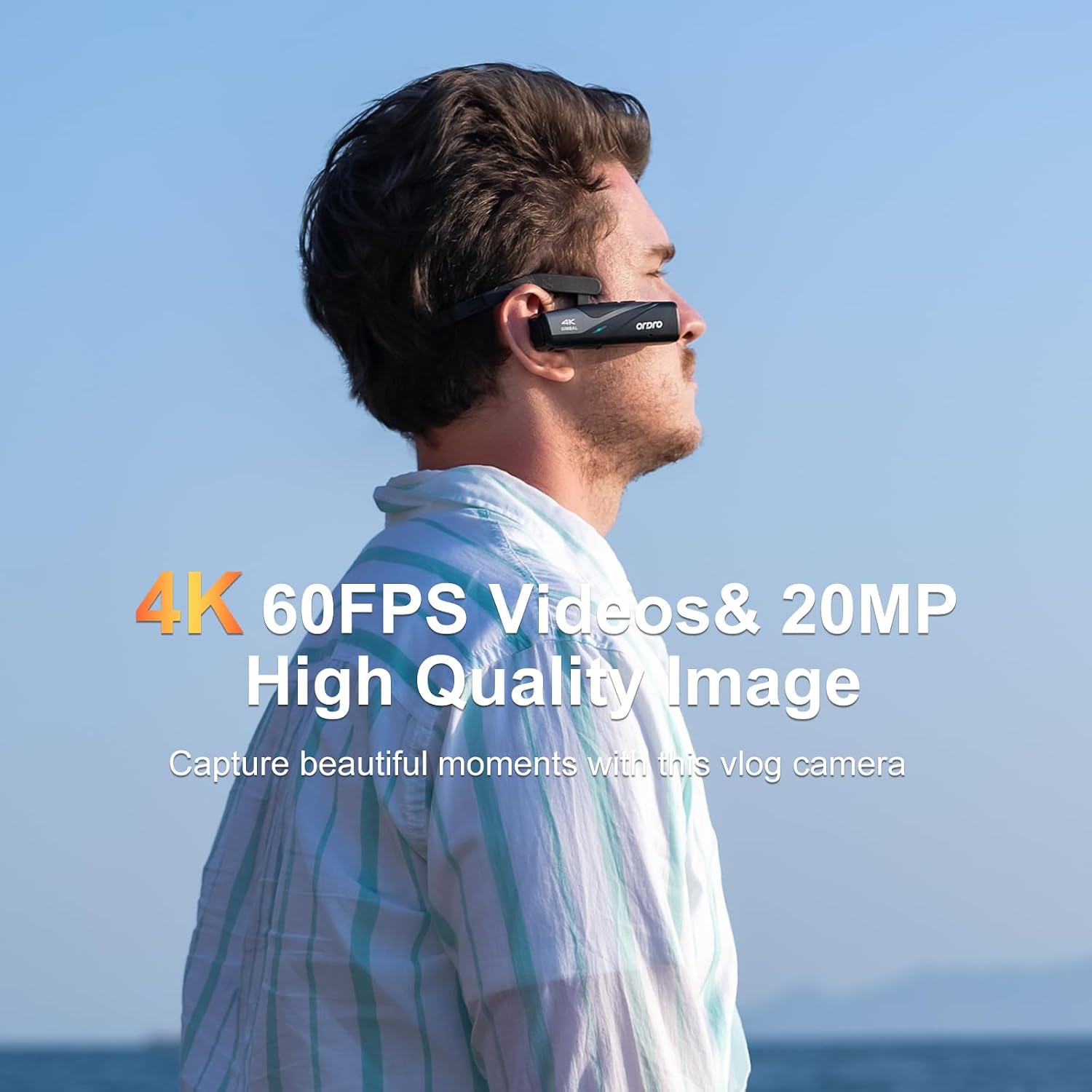 ORDRO EP8 4K 60FPS Head-Mounted 