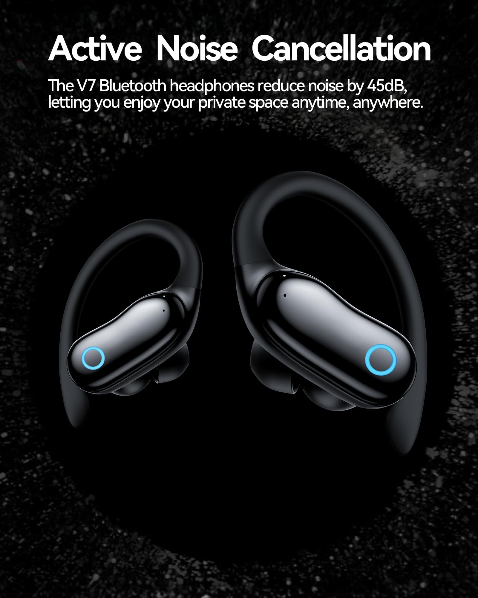 GNMN Active Noise Cancelling Ear Buds Wireless Earbuds
