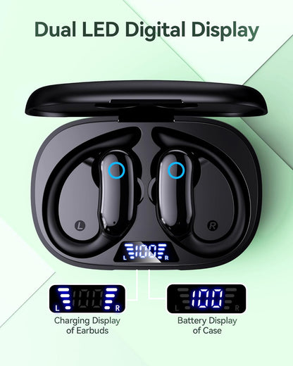 GNMN Active Noise Cancelling Ear Buds Wireless Earbuds