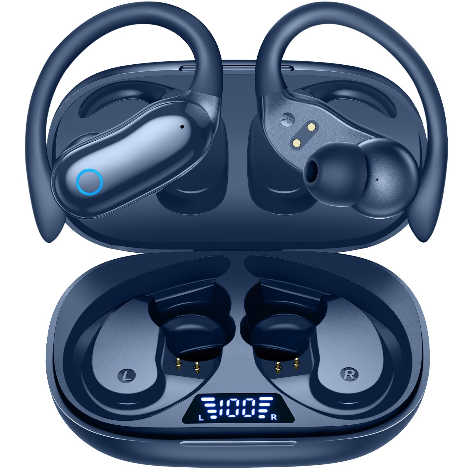 GNMN Active Noise Cancelling Ear Buds Wireless Earbuds