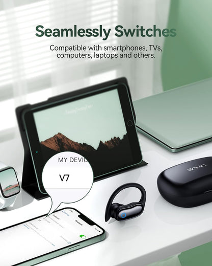 GNMN Active Noise Cancelling Ear Buds Wireless Earbuds
